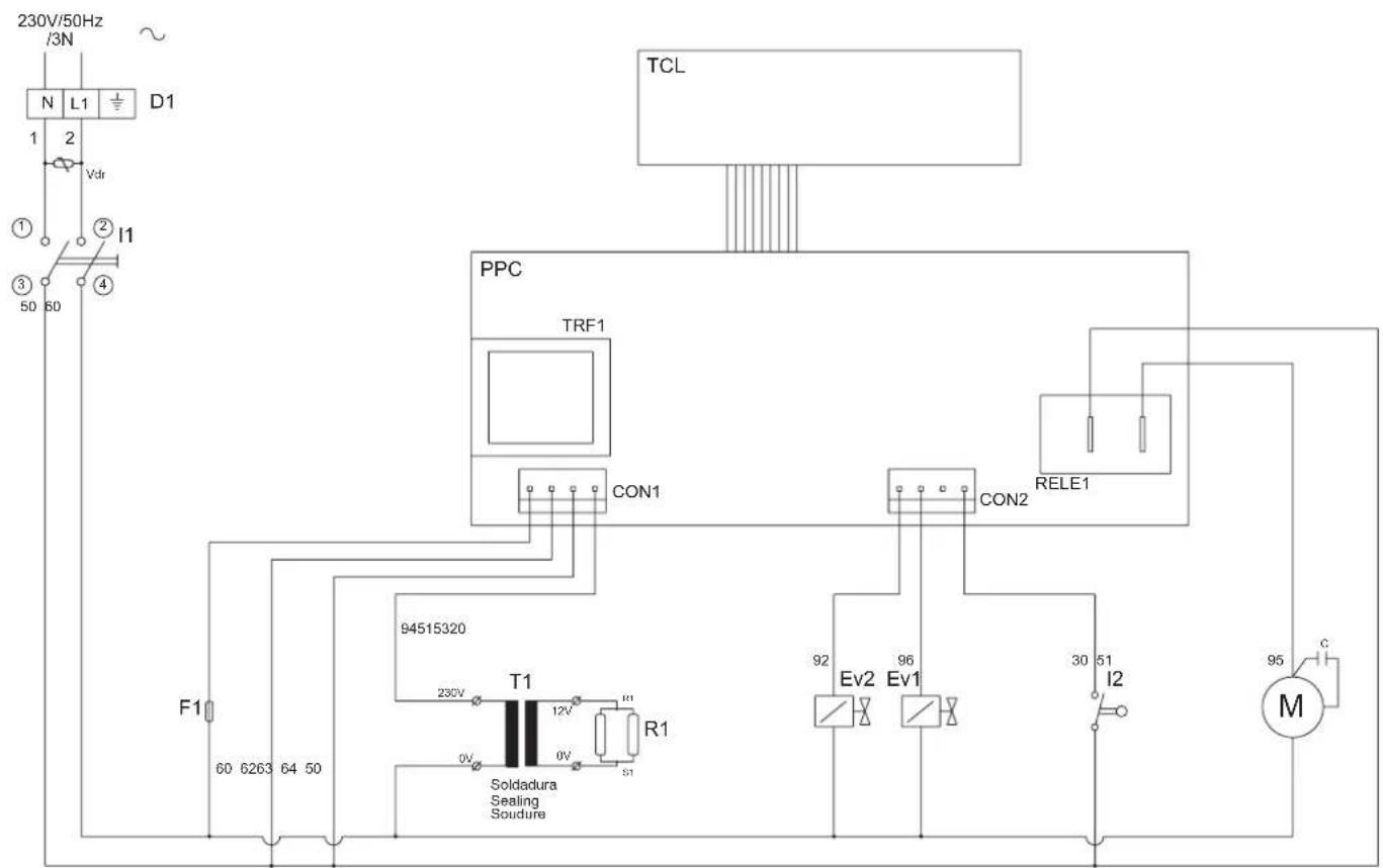 Sammic V204 T - Congelação de produtos embalados em vácuo - 8