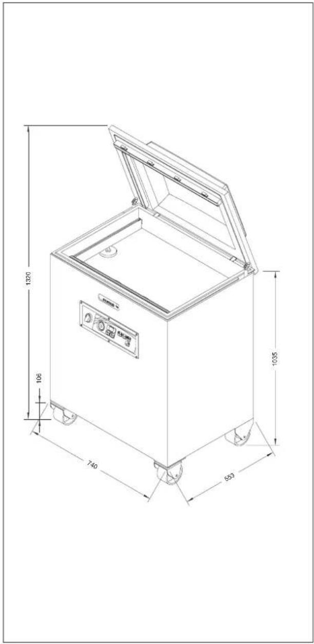Sammic V204 T - Congelação de produtos embalados em vácuo - 6