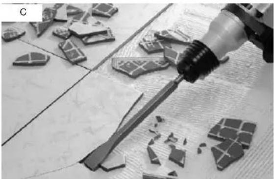 Meister Craft BPMB 850 C - Working with the hammer drill (Fig. 3) - 2