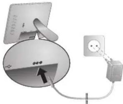 AGFA AF 5135MS - Collegamento del cavo di alimentazione - 1