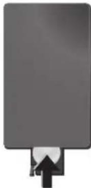 AGFA AF 5135MS - Installing or Changing the Batteries of the Remote Control - 3