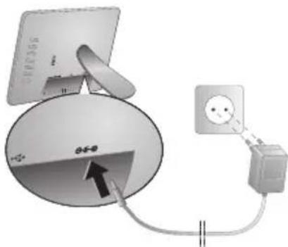 AGFA AF 5135MS - Podłuczanie kabla zasilania sieciowego - 1