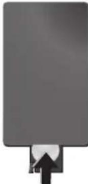 AGFA AF 5135MS - Colocar las pilas en el mando a distancia o cambiarlas - 3