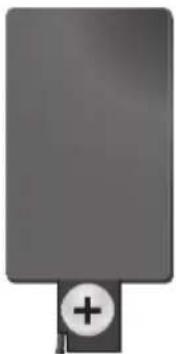 AGFA AF 5105MS - Inserimento o sostuzione della batteria del telecomando - 2