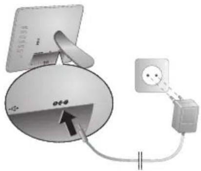 AGFA AF 5105MS - Anslutning av natsladd - 2