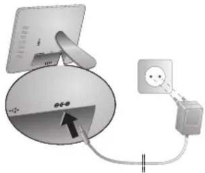 AGFA AF 5105MS - Conectar el cable de alimentación - 2