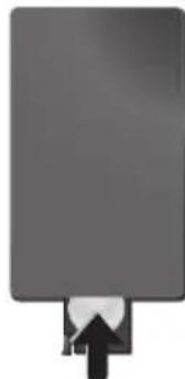 AGFA AF 5105MS - Uzaktan kumanda cihazınin pilinin yerine takilması veyadehyişirilmesi - 3