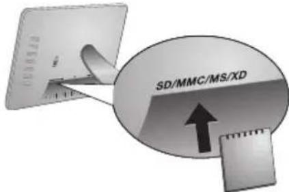 AGFA AF 5085S - Inserting a Memory Card - 1