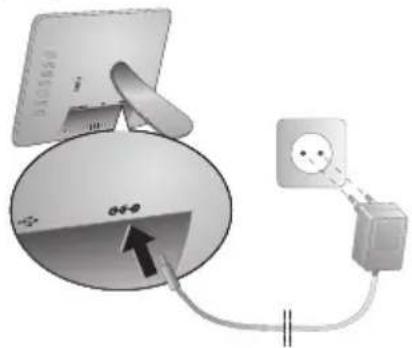 AGFA AF 5085S - A halózati kabel csatlakoztatása - 2