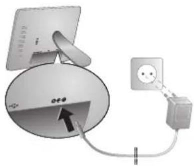 AGFA AF 5085S - Podłuczanie kabla zasilania sieciowego - 2