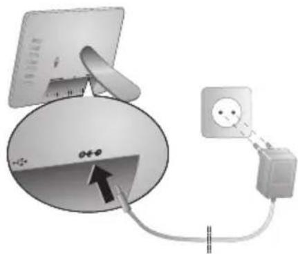 AGFA AF 5085S - Netzkabel anschließen - 2