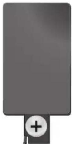 AGFA AF 5085S - Colocar ou trocar a pilha no commando à distência - 2