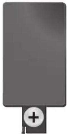 AGFA AF 5085S - Inserimento o sostuzione della batteria del telecomando - 2