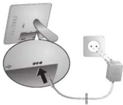 AGFA AF 5085S - Conectar el cable de alimentación - 2
