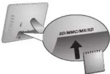 AGFA AF 5085S - Memóriakártha behelyezése - 1