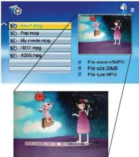 BRAUN DigiFrame 1570 - Riproduzione di video - 1