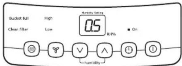 ELECTROLUX EXD15DN3W - TIMER setting: - 1