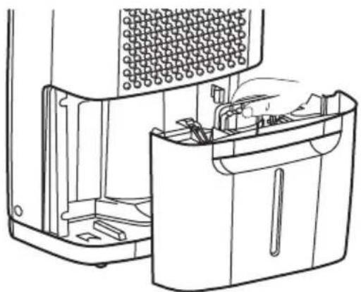 ELECTROLUX EXD15DN3W - ÉLIMINATION DE L'EAU RECUEILLIE - 5