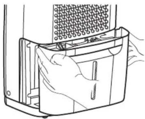 ELECTROLUX EXD15DN3W - RETIRAR A ÁGUA RECOLHIDA - 4