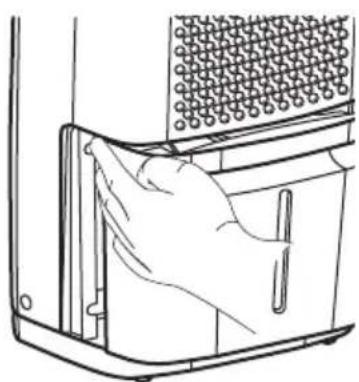 ELECTROLUX EXD15DN3W - DESCARGA DEL AGUA RECOGIDA - 4