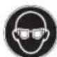 Meister Craft BSB 600 E - Safety symbols - 1