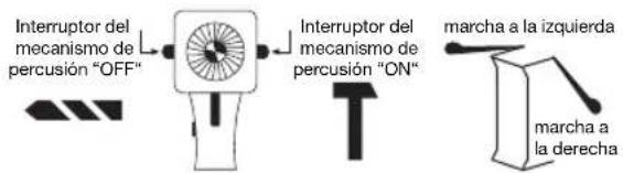 Meister Craft BSB 600 E - Conmutador del mecanismo percutor/ Marcha a la derecha-a la izquierda - 2