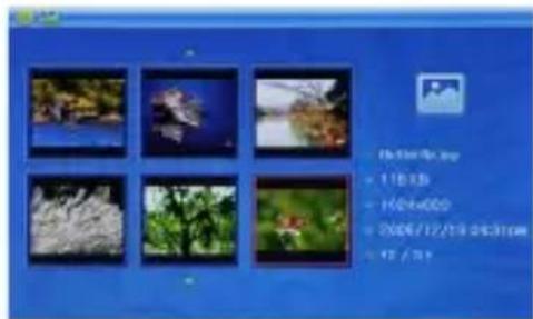 Ices IDPF700 - Menu deotos: - 1
