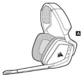 CORSAIR Void Pro RGB Wireless - CONTENIDO DEL PAQUETE - 3