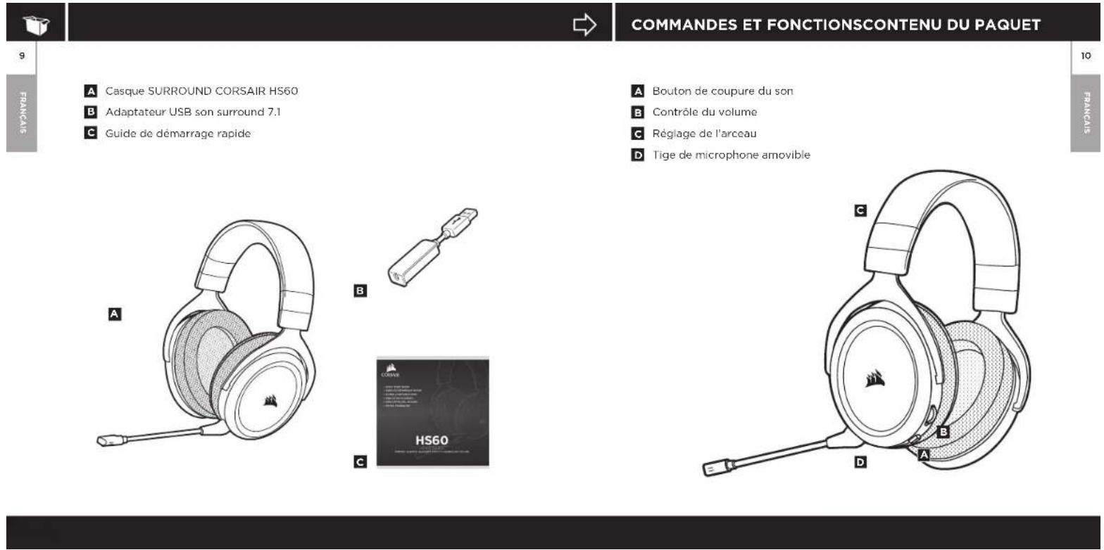 CORSAIR Surround HS60 - MICROPHONE ADJUSTMENT - 1