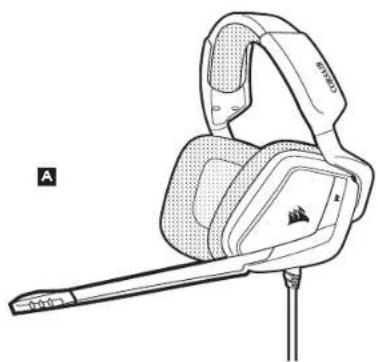 CORSAIR Void Pro Surround - CONTEUDO DA EMBALAGEM - 1