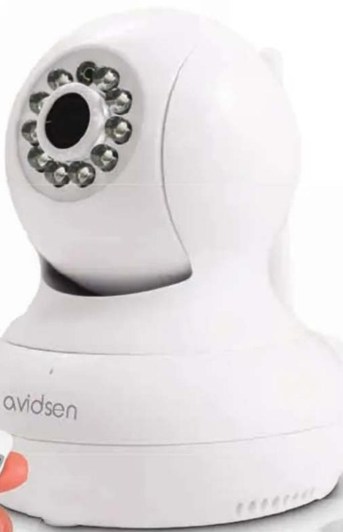 AVIDSEN 123382 WiFi - GR Περιστρεφόμενη κάμερα IP Wi-Fi 720p, εσωτερική - 8