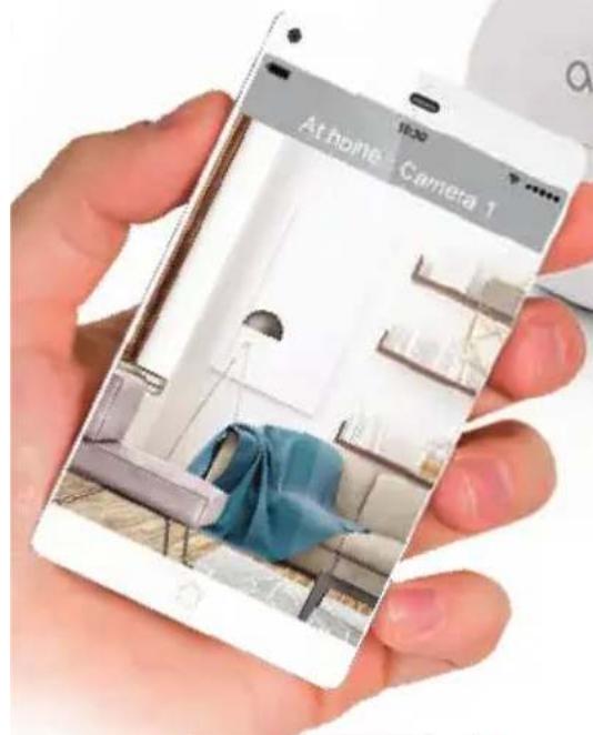 AVIDSEN 123382 WiFi - GR Περιστρεφόμενη κάμερα IP Wi-Fi 720p, εσωτερική - 9