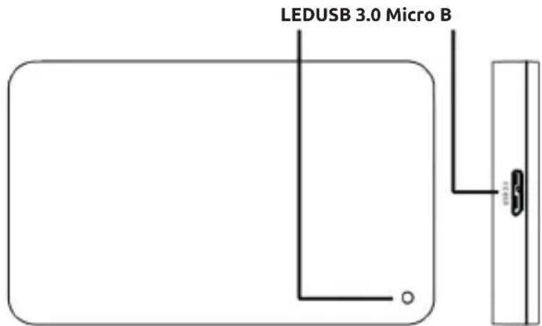 INTENSO 2.5 Memory Drive - Подключение жесткого диска - 1