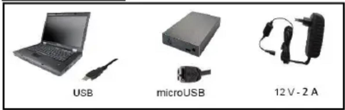 INTENSO 3.5 Memory Board - Conectar el disco duro: - 1