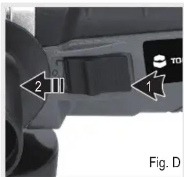 Toolcraft TWS125 - Marche / arrêt - 2