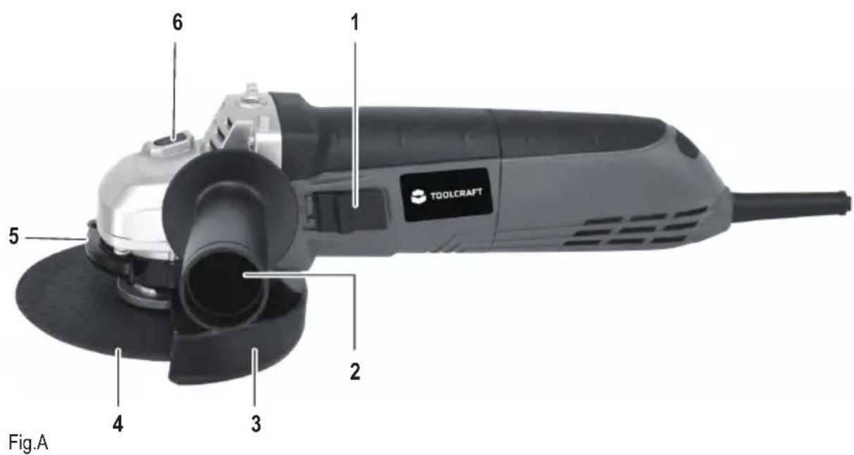 Toolcraft TWS125 - Operating elements - 1