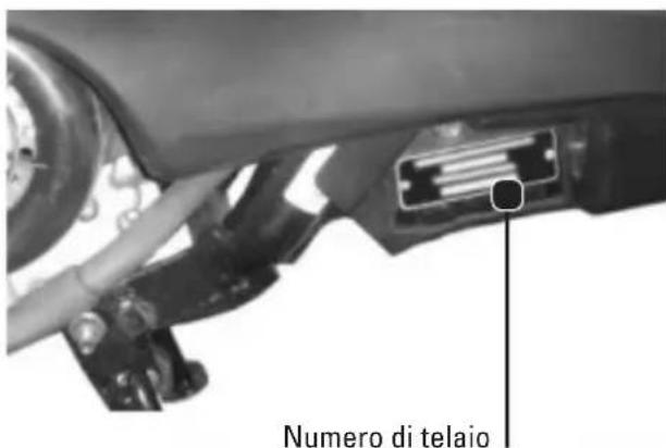Tell Zahara 125 - Identificazione del veicolo - 1