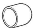 APC AR7505 - Center Rear Mount Cable Tree for NetShelter™ SX Cabinets - 4