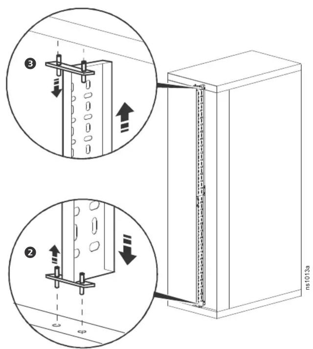 APC AR7505 - Center Rear Mount Cable Tree for NetShelter™ SX Cabinets - 8
