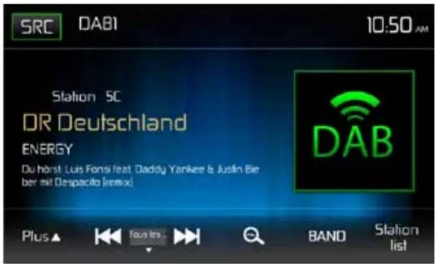 MAC AUDIO 520 DAB - MENU DAB - 1