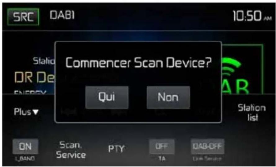 MAC AUDIO 520 DAB - SERVICE SCAN - 1