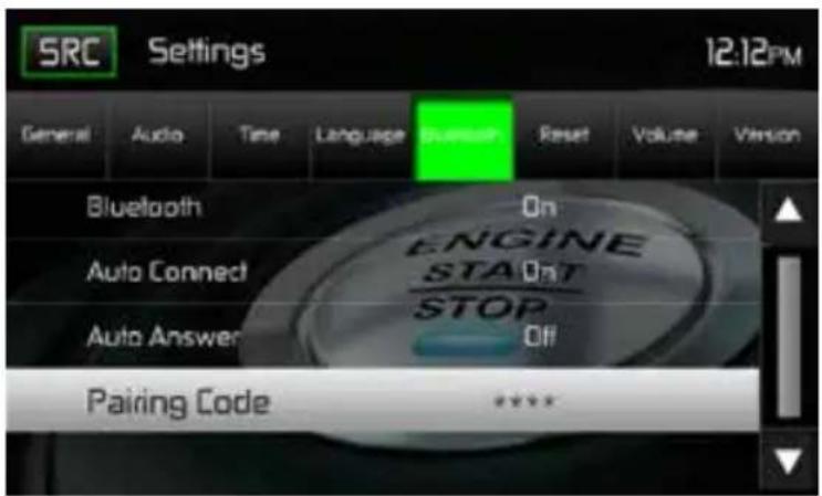 MAC AUDIO 520 DAB - BLUETOOTH Sub-menu features - 1