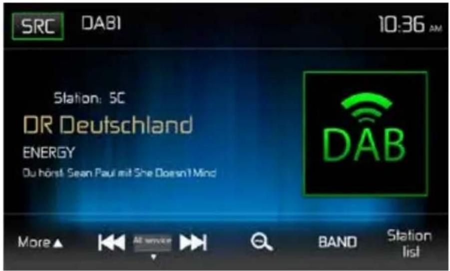 MAC AUDIO 520 DAB - DAB-MENU - 1