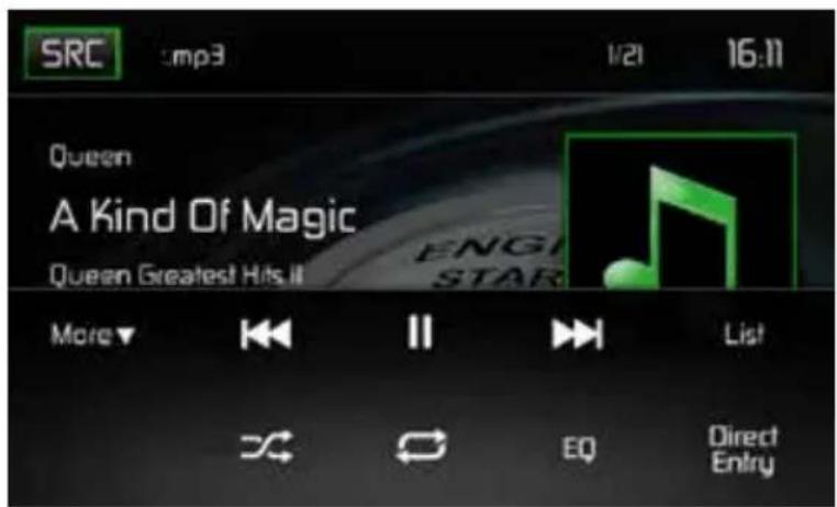 MAC AUDIO 520 DAB - USB Main Menu - 1