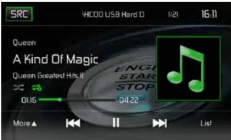 MAC AUDIO 520 DAB - Menu principale USB - 2