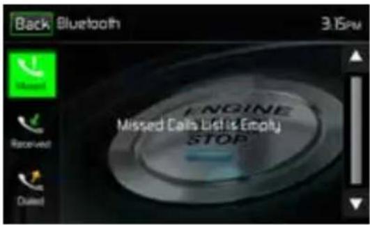 MAC AUDIO 520 DAB - Registro chiamate - 1