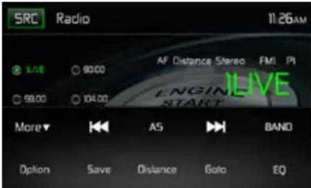 MAC AUDIO 520 DAB - Option Screen - 1