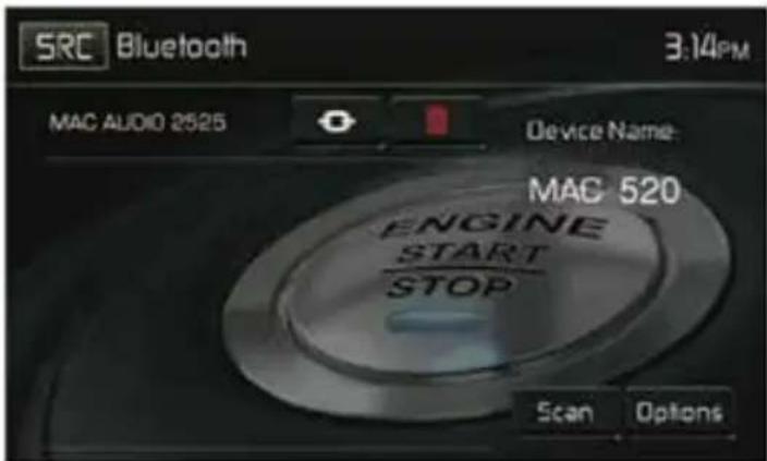 MAC AUDIO 520 DAB - Bluetooth User Interface - 1