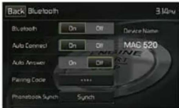MAC AUDIO 520 DAB - Koppeln von BT-Geräten - 1