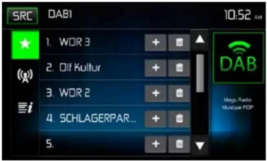 MAC AUDIO 520 DAB - MÉMORISATION - 5